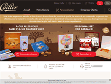 Tablet Screenshot of nestle-shop.ch